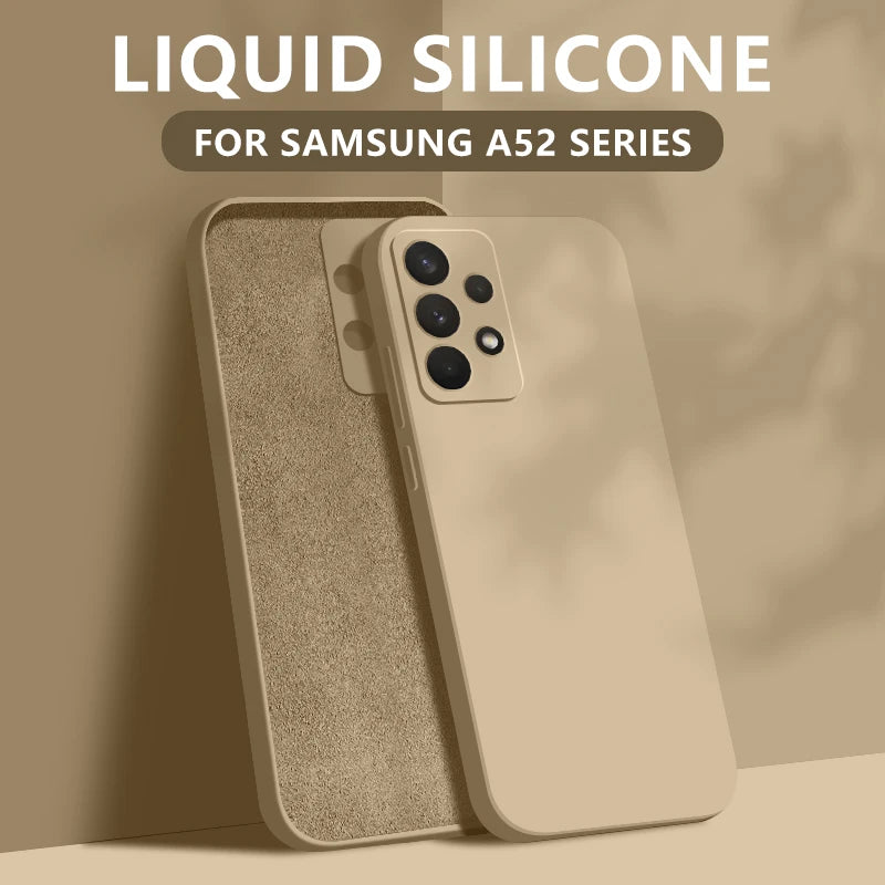 Liquid Silicone Soft Case for Samsung Galaxy S22 S23 S24 S25 S26 5G