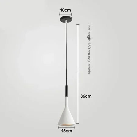 Modern LED Pendant Light E27 for Bedroom & Dining Room