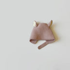 Baby Rabbit Ear Winter Hat Cute Knitted Wool Beanie