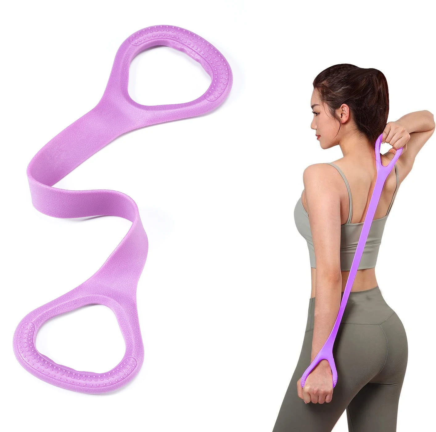 Fitness Resistance Bands for Arm Back Shoulder Workout Training
