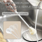 3-in-1 Silicone Bottle Cleaning Brush Long Handle