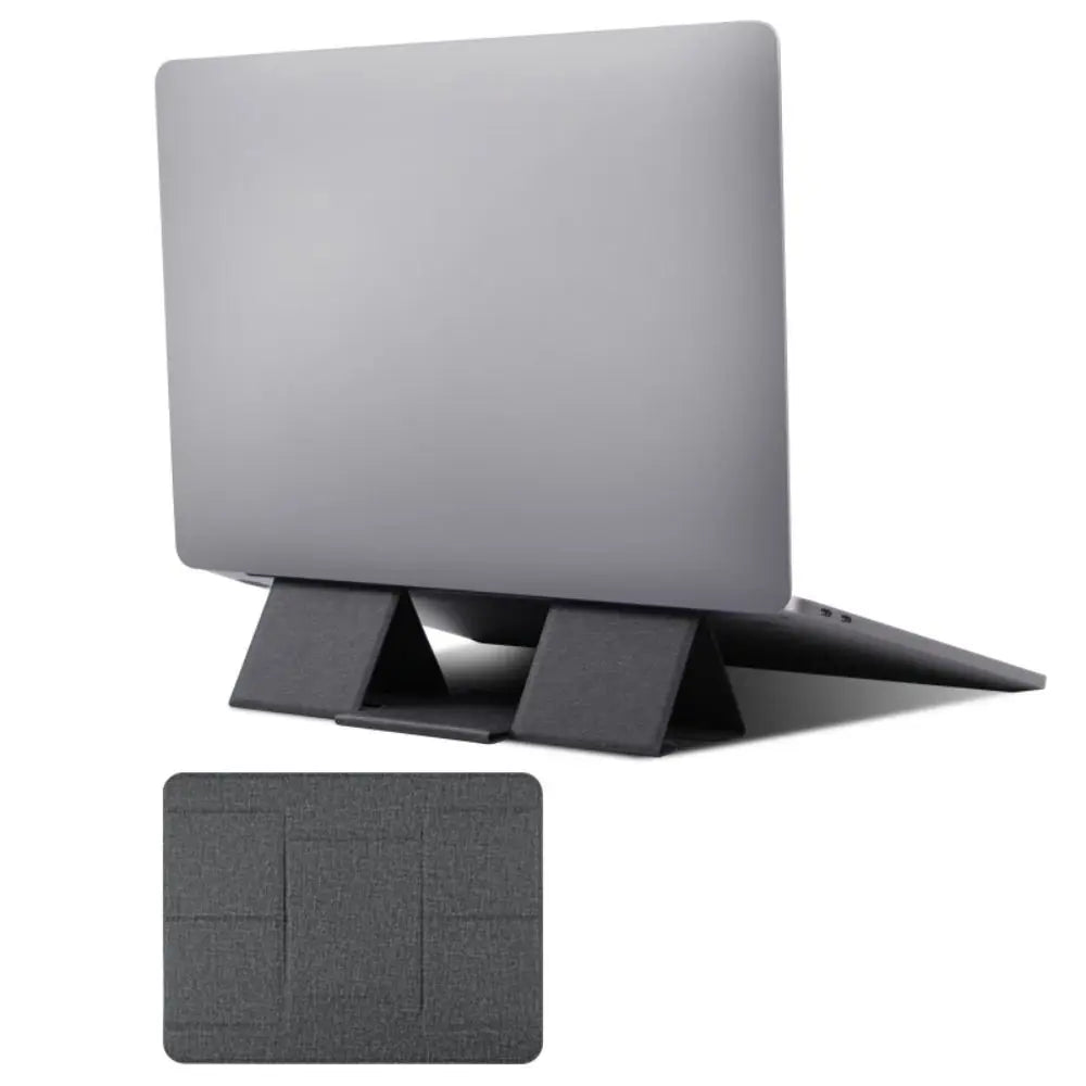 Foldable Tablet PU Stand Adjustable Laptop Holder 12-16 Inch
