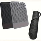 Plus Size Silicone Heat Resistant Mat for Flat Iron Curling Hair Tools