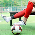 Football Soccer Shin Pads Sleeves Socks Calf Protection Men Women Kids