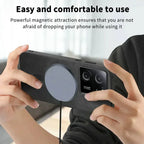 Magnetic Leather Case for Xiaomi 13T 14T 15T 17T Redmi Note 15 Pro
