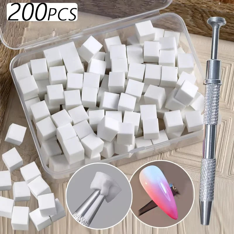 Nail Art Sponge Stamper Gradient Manicure Blending Tool