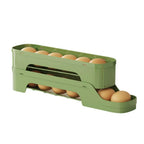 Rolling Egg Storage Box Fridge Egg Organizer