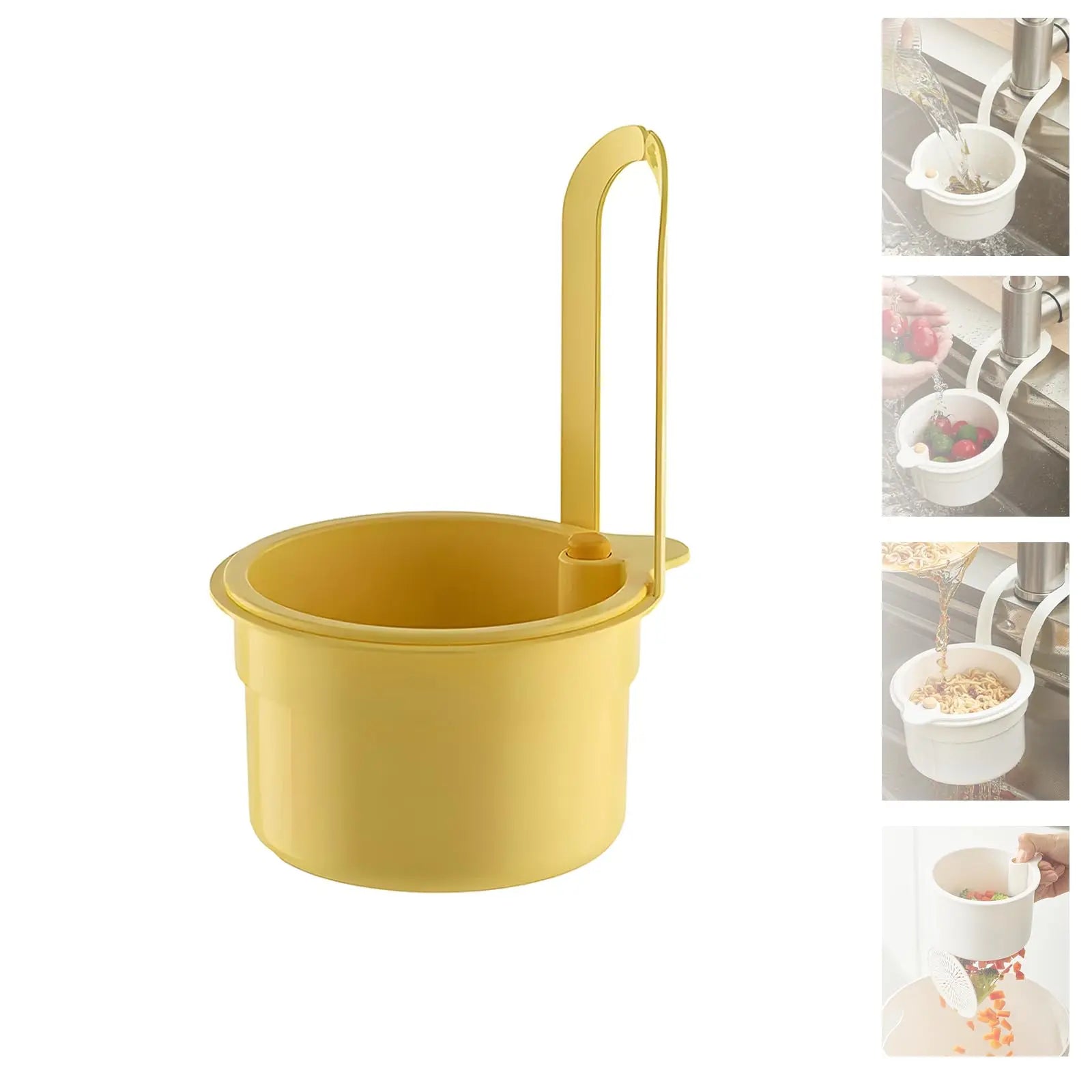 Self Cleaning Sink Strainer Waste Catcher Basket