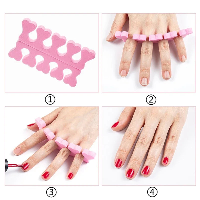 Nail Art Toe Separators Sponge Soft