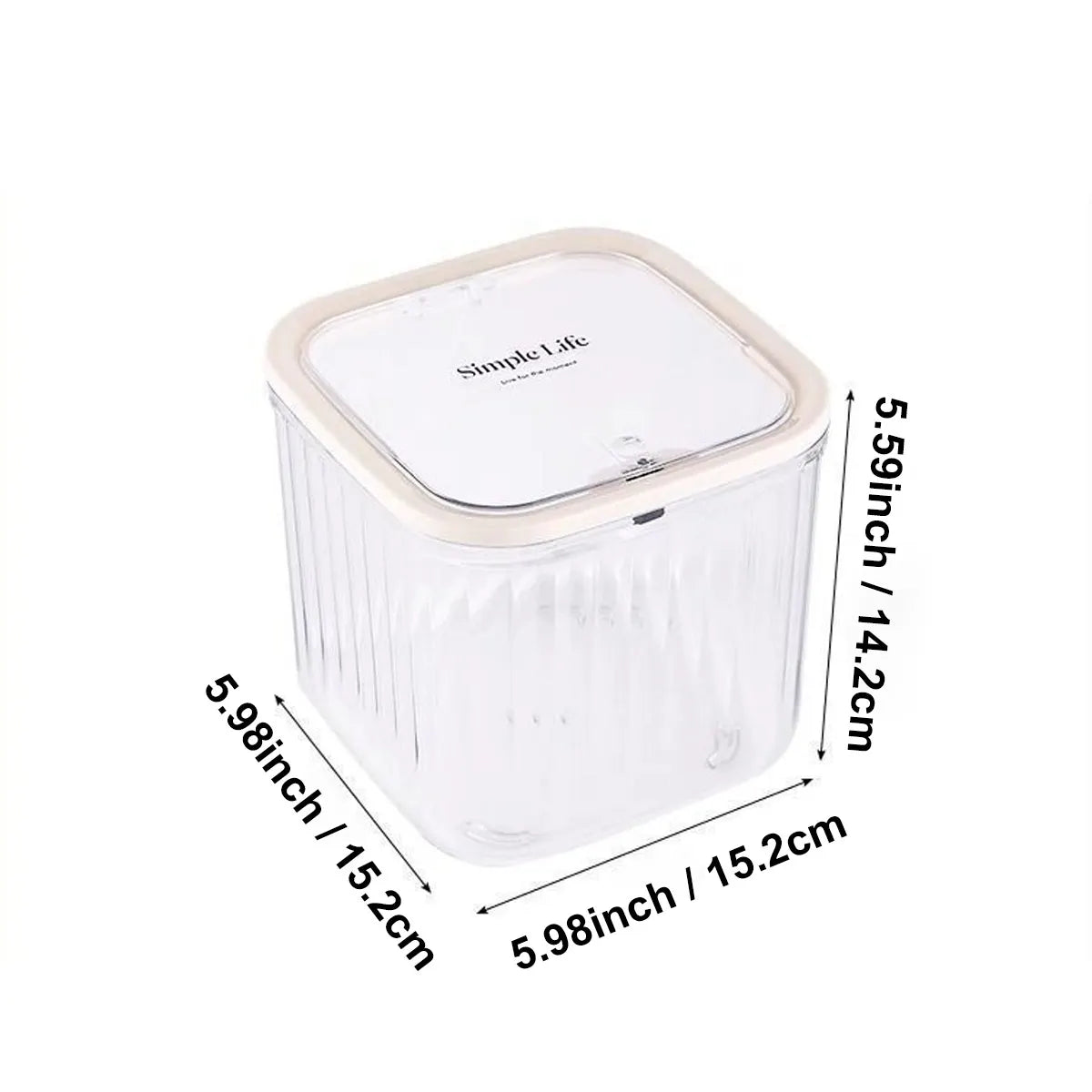 Transparent Storage Box Multi-Purpose Organizer