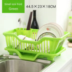 Kitchen Dish Drying Rack Countertop Utensil & Dinnerware Organizer