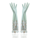 Reusable Rubber Cleaning Gloves Waterproof Non-Slip