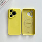 Luxury MagSafe Liquid Silicone Case for Huawei Pura 80 Pro & 80 Ultra