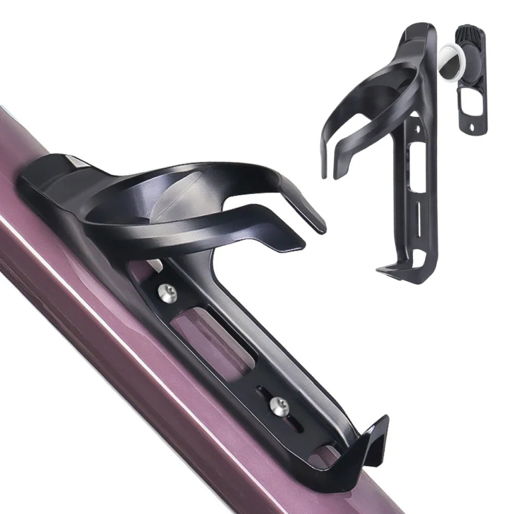 Aero Road Bike Bottle Cage with AirTag Mount MTB Ultralight Holder