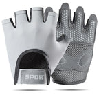 Cycling Gloves Half Finger Anti Slip Breathable Gym MTB Fitness