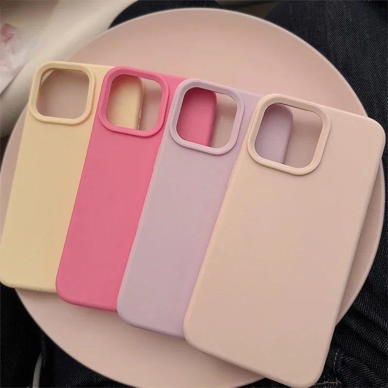Dopamine Silicone Case for iPhone 17 16 15 14 13 12 11 Pro Max