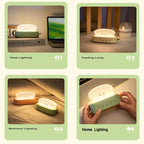 Cute Toaster Night Light Rechargeable Bedside Lamp