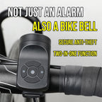 USB Rechargeable Electric Bike Bell Waterproof MTB Bicycle Warning Horn