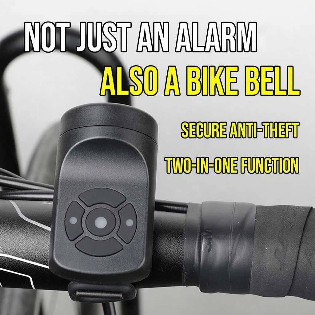 USB Rechargeable Electric Bike Bell Waterproof MTB Bicycle Warning Horn