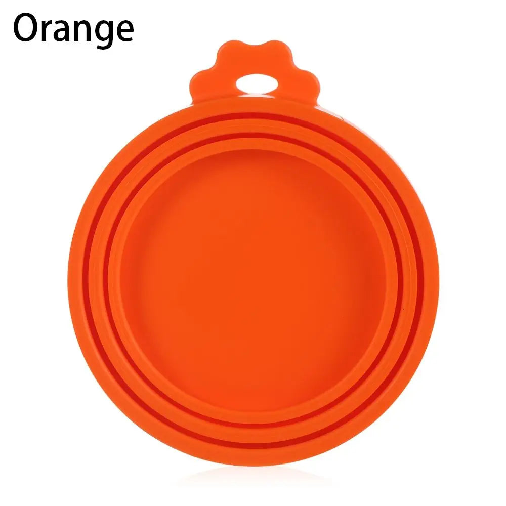 3 in 1 Silicone Can Lid Cover Reusable Fresh Food Storage Seal Lid
