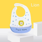 Silicone Baby Bib Waterproof Banana Feeding Bib for Babies