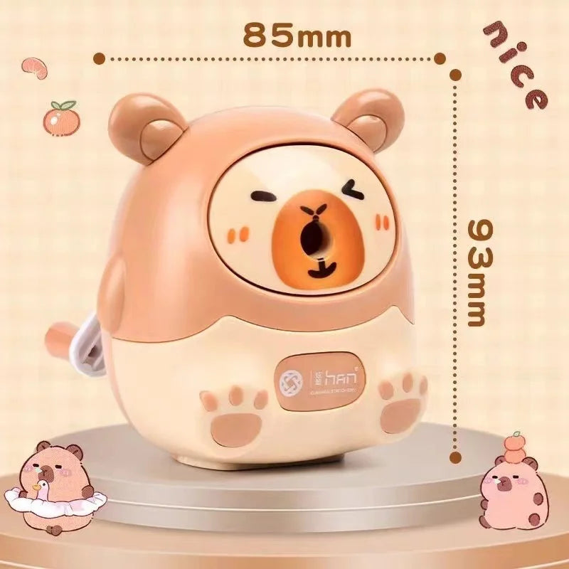 Kawaii Capybara Pencil Sharpener Korean Stationery