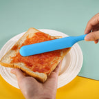 Food Grade Silicone Cake Scraper Heat Resistant Long Baking Spatula Tool