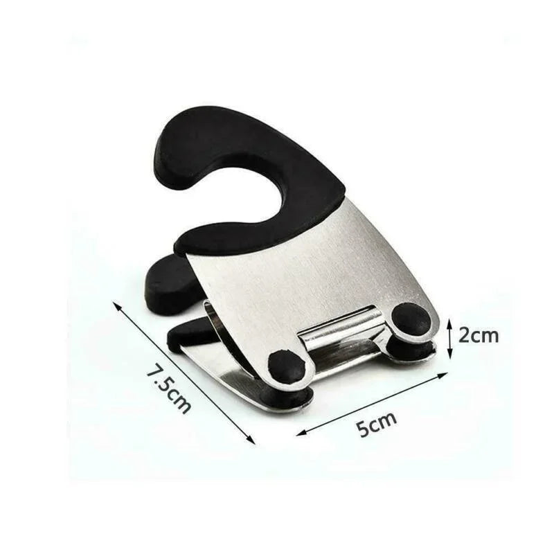 Silicone Pot Spoon Holder Heat-Resistant Clip