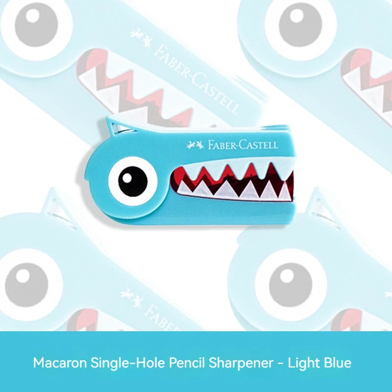 Faber-Castell Dinosaur Pencil Sharpener Cute Kids Stationery Tool