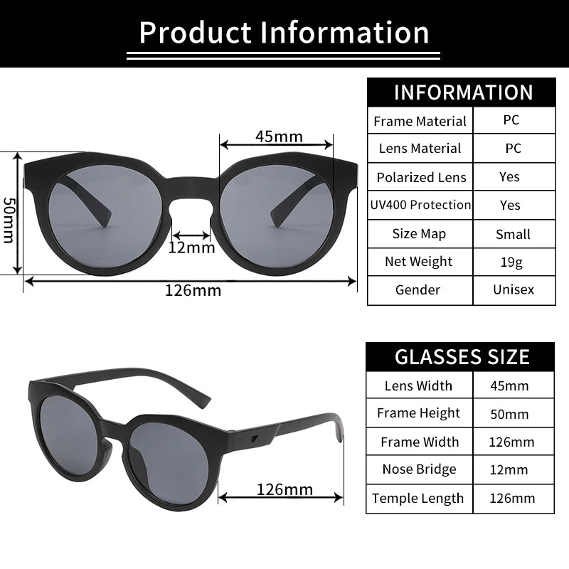 2026 Kids UV400 Sunglasses | Classic Sun Protection Eyewear