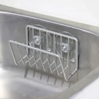 Stainless Steel Sponge Holder Suction Cup Kitchen Sink Caddy