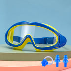 Kids Swimming Goggles Anti-Fog UV Protection Wide View