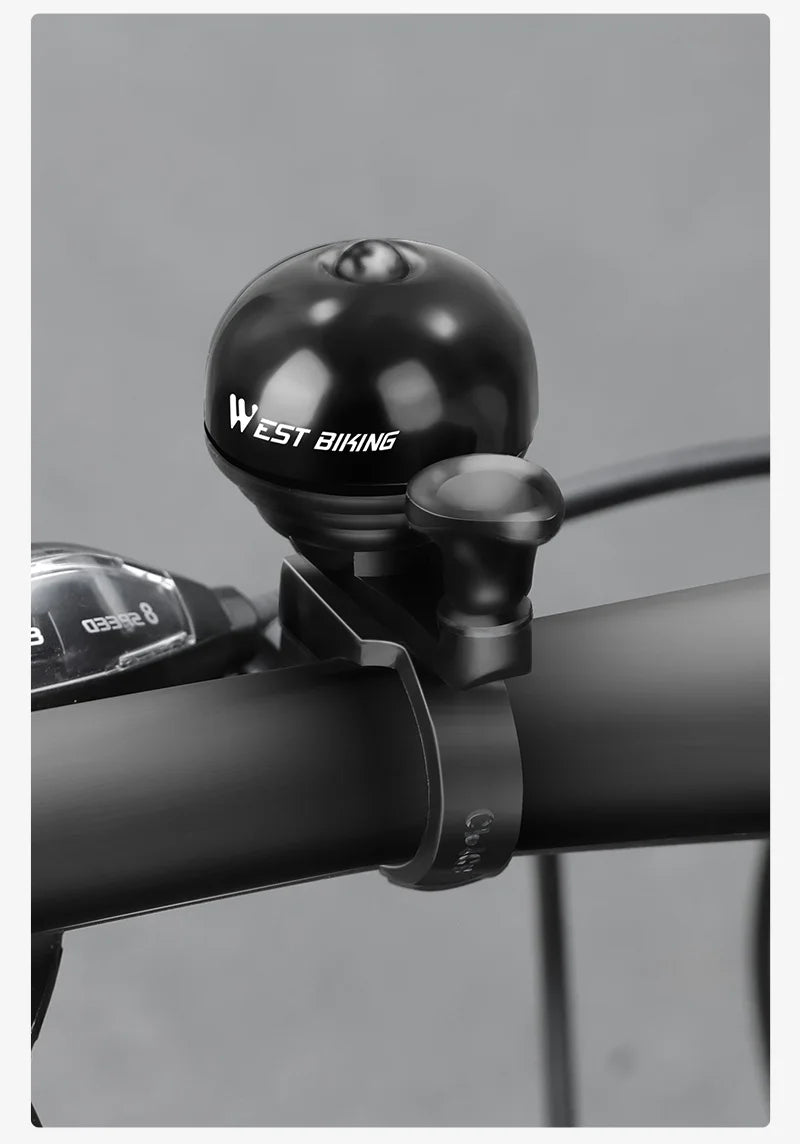 WEST BIKING Vintage Bicycle Bell Clear Sound MTB Road Bike Horn