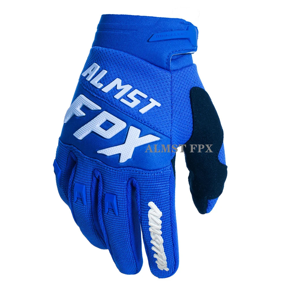 Kids Mountain Bike Gloves Full Finger Boys 6+ Safety Protection Racing