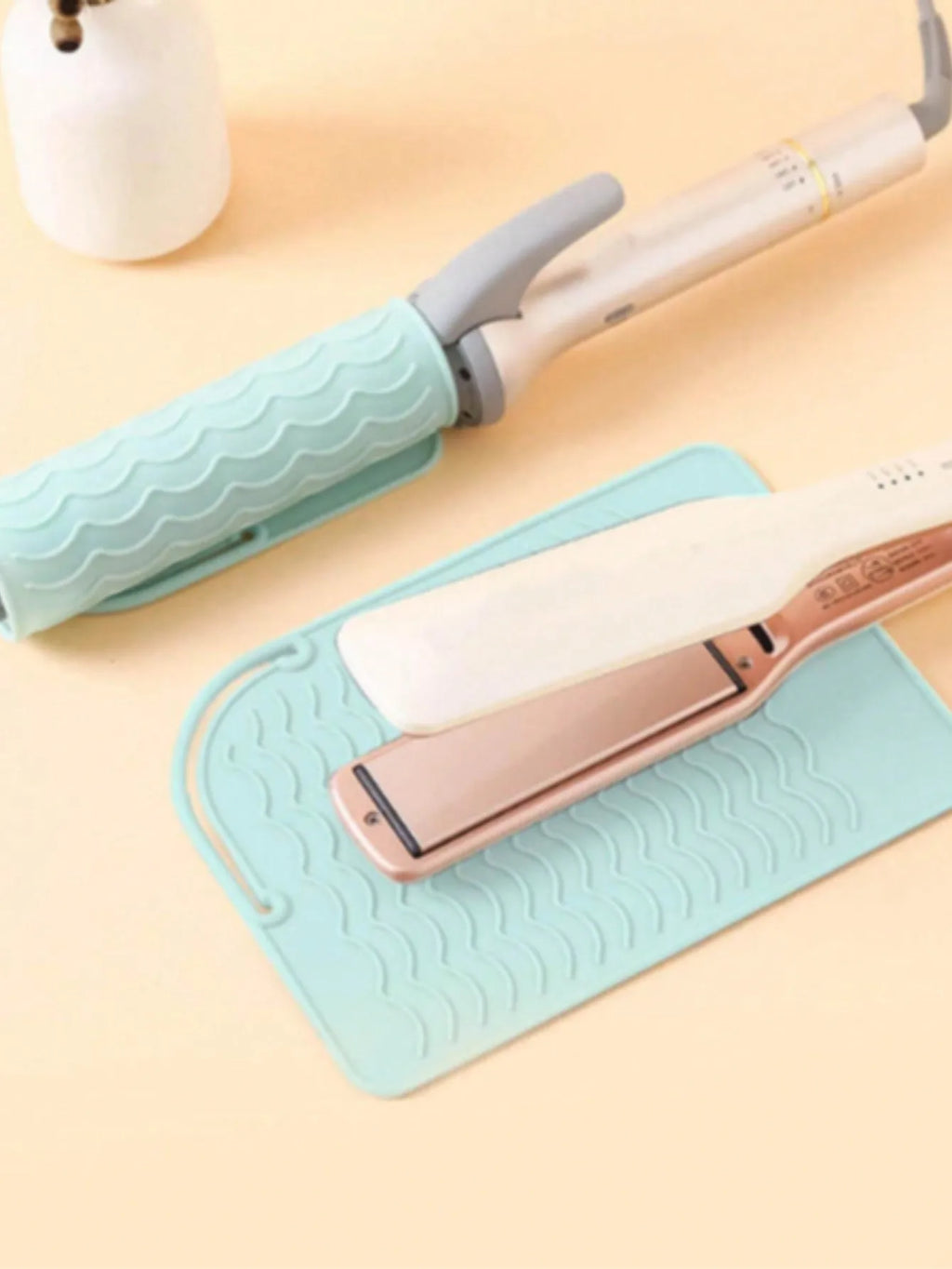 Plus Size Silicone Heat Resistant Mat for Flat Iron Curling Hair Tools