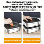 Stainless Steel Camping Lunch Box Leakproof Large Capacity Bento Box