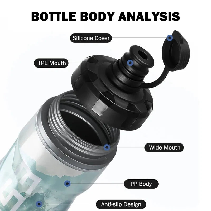 ESLNF Insulated Cycling Water Bottle Large Capacity Cup