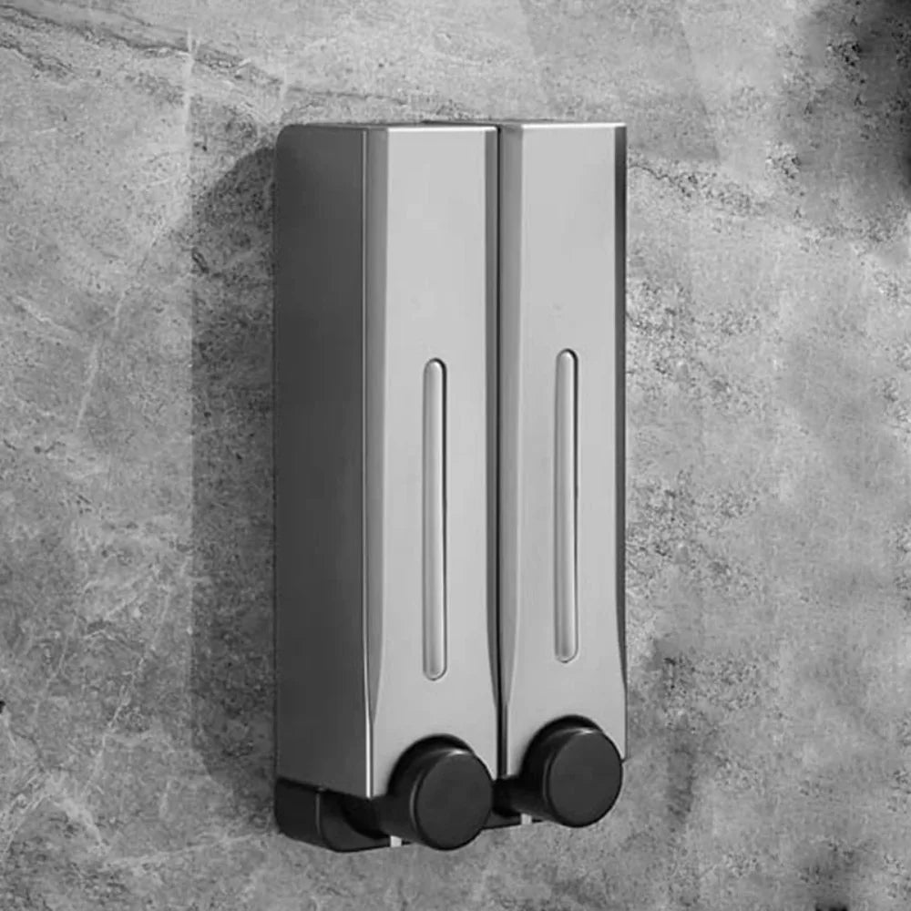 420ML Wall Mounted Soap Dispenser Shampoo & Sanitizer Bottle