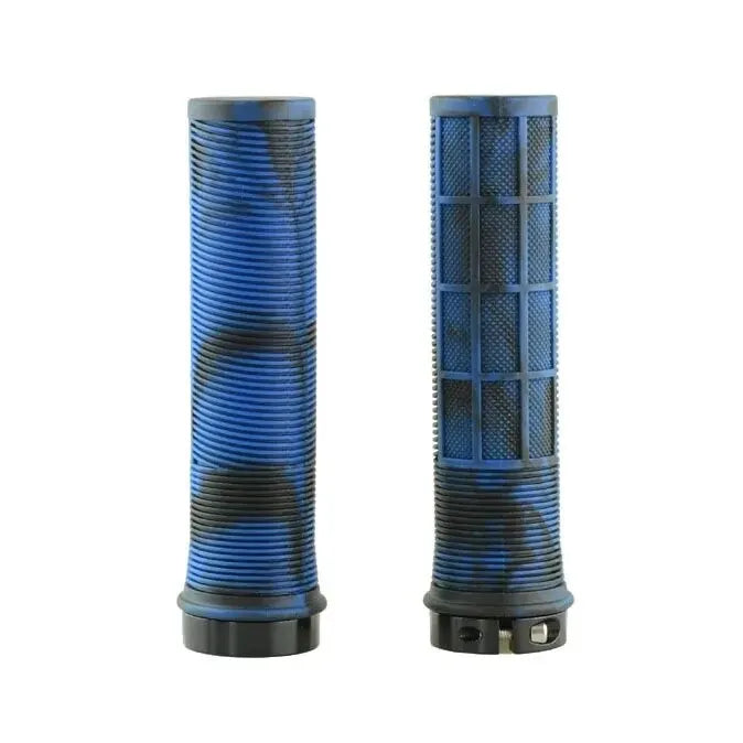 TPR MTB Bicycle Handlebar Grips Aluminum Lock-On Non-Slip Comfort
