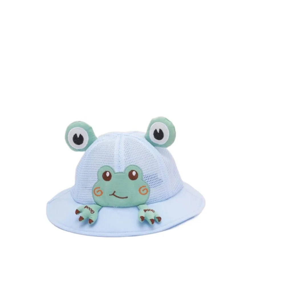 Korean Frog Bucket Hat Baby Sun Protection Summer Cap