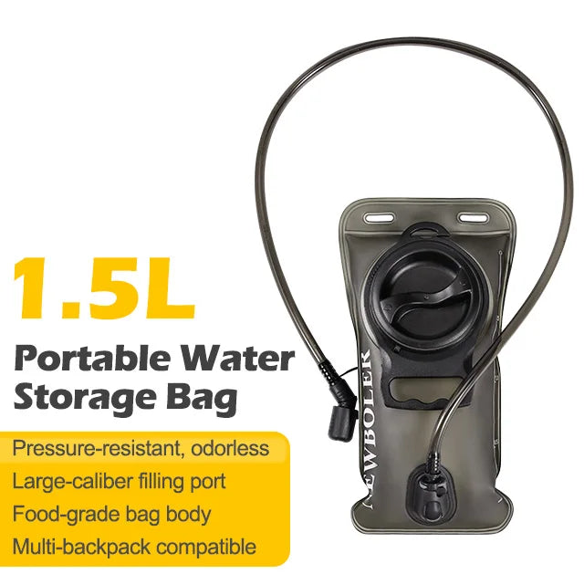 Hydration Water Bladder 1.5L 2L 3L Camping Reservoir