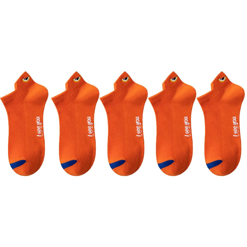 Ankle Socks Men Women Breathable Low Cut Casual Summer 5 - 10 Pairs