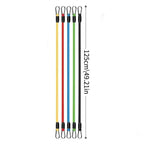 11 Piece Resistance Bands Set Home Gym Fitness Chest Expander Training
