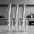 Multifunctional 3-in-1 Stainless Steel Peeler – Slicer & Shredder Tool