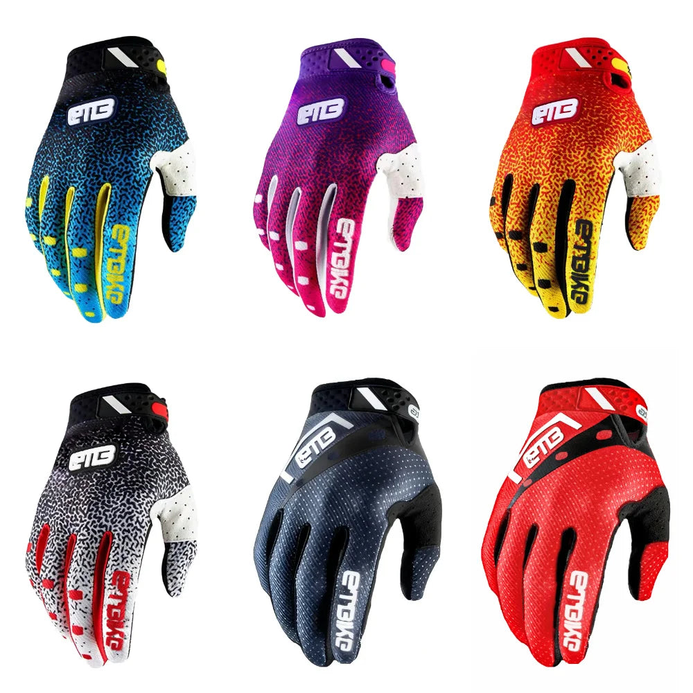 Men Women MX MTB Off-Road Motorcycle Gloves Touchscreen Knuckle Main image