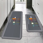 VIKAMA Kitchen Floor Mat Non-Slip Absorbent Decorative Sink Carpet Rug