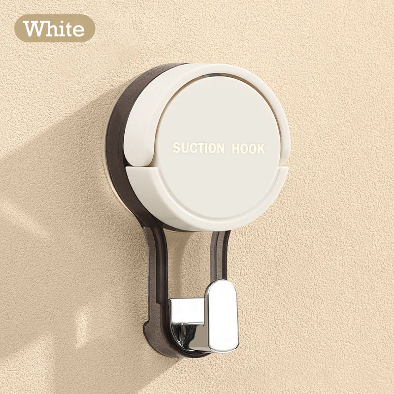 Suction Cup Wall Hooks Reusable No-Drill Towel & Clothes Hooks
