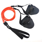 Swimming Resistance Bands Set with Handles for Strength Training