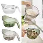 Rice Washing Bowl Plastic Colander Sieve