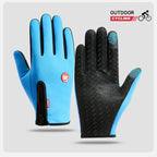 Winter Cycling Gloves Men Women Thermal Waterproof Touchscreen Warm